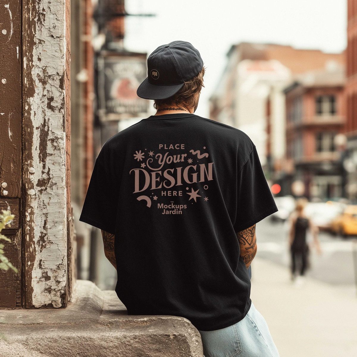 Men's Back Print T-shirts