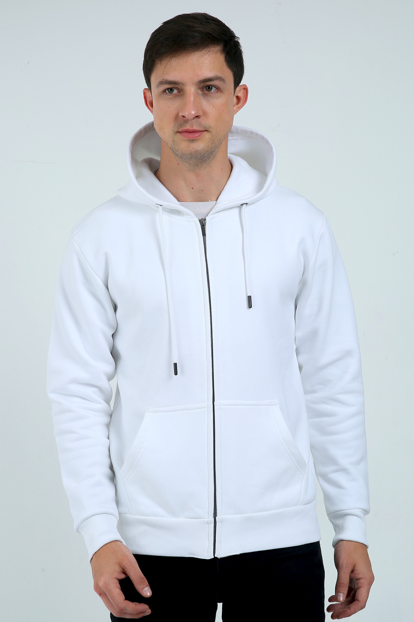 PREMIUM MENS HEAVYWEIGHT ZIP HOODIE