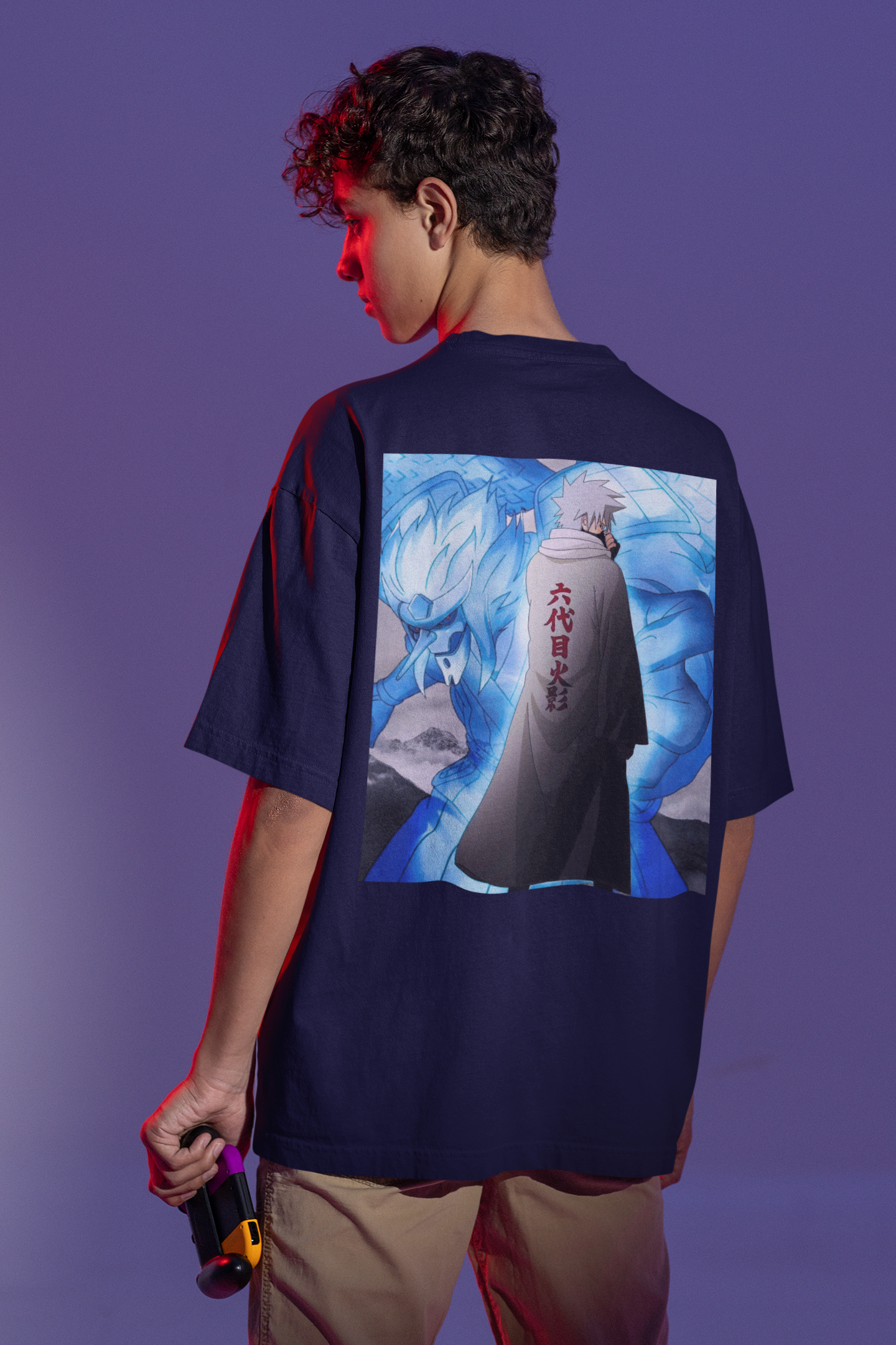 KAKASHI MENS PREMIUM OVERSIZED T-SHIRT